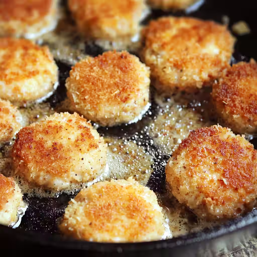paleo chicken nuggets coconut frying